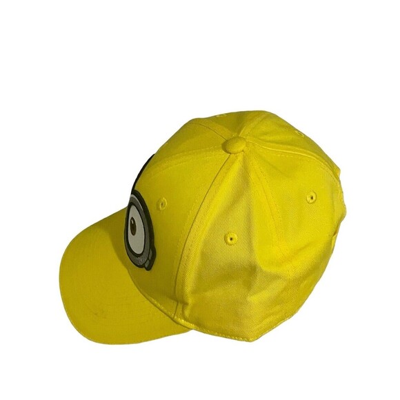 Minions Goggles Adjustable Youth Baseball Cap Yellow - Picture 2 of 14